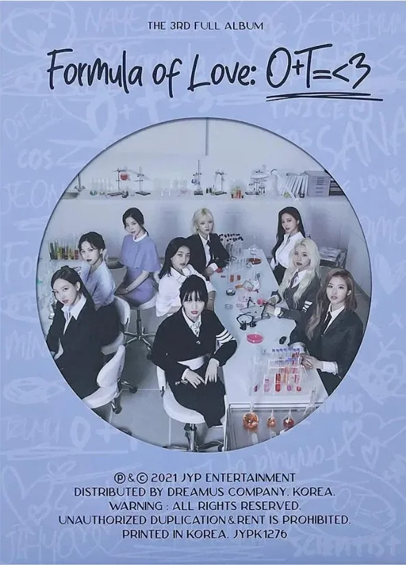 Twice – Formula of Love (ver. Study About Love)