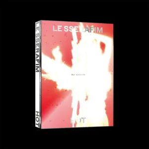 album le sserafim hot ver bleached aura album le sserafim hot